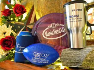 Various promotional items